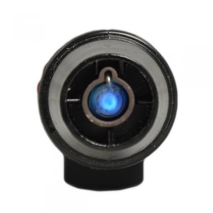 Preview: Sturmfeuerzeug Jet-Flame Gasbrenner Qualitäts-Feuerzeug Black Turbo