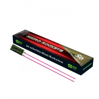 Blackboxx Micro Rockets 50er Schachtel Silvesterraketen