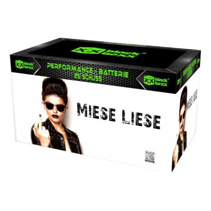 Blackboxx Miese Liese Feuerwerksbatterie 25 Schuss 30mm