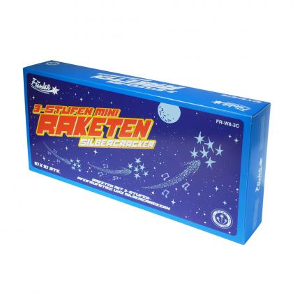 Funke 3-Stufen Mini-Raketen Silbercracker 1,5g 10 Stück