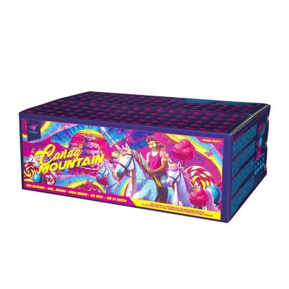 Funke Albert Candy Mountain 100 Schuss 25mm 1600g Verbundfeuerwerk
