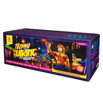 Funke Albert Techno Viking 59 Schuss 20-30mm ca. 1000g Verbundfeuerwerk