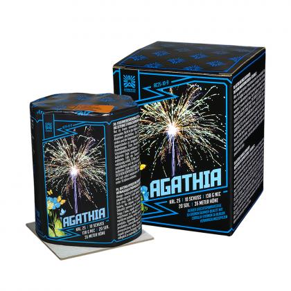 Funke Argento Agathia Feuerwerksbatterie 16 Schuss 25mm