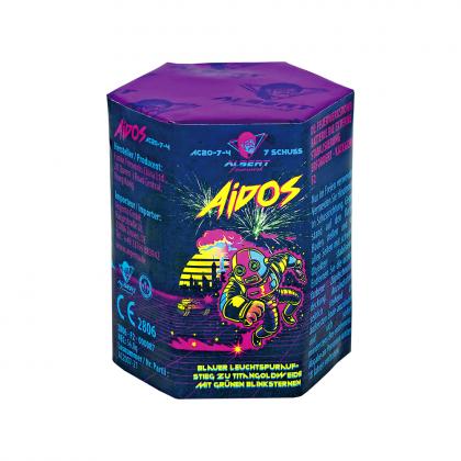 Funke Argento Aidos Feuerwerksbatterie 7 Schuss 20mm
