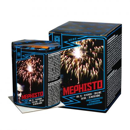 Funke Argento Mephisto Feuerwerksbatterie 16 Schuss 25mm