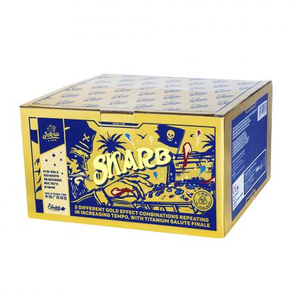 Funke Iskra Line Skarb 100 Schuss 18mm 767g Verbundfeuerwerk 1.3G