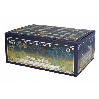 Funke Paranoid, 116 Schuss 30mm 3000g Verbundfeuerwerk Batterie