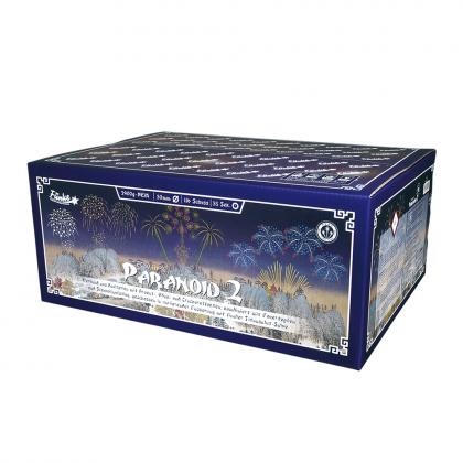 Funke Paranoid 2, 116 Schuss 30mm 2600g Verbundfeuerwerk