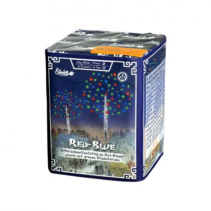 Funke Red-Blue Feuerwerksbatterie 16 Schuss 20mm
