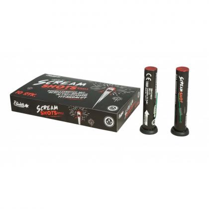 Funke Scream Shots Bombenrohre 10 Stück Schachtel 1.3G