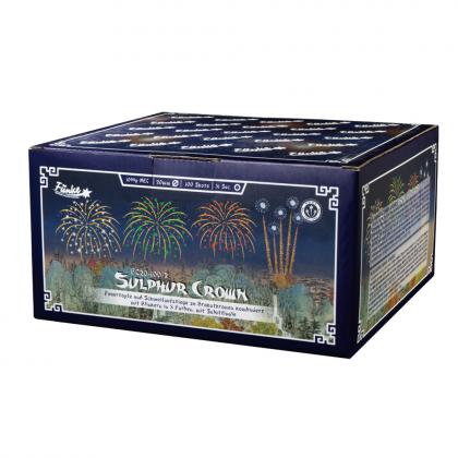 Funke Sulphur Crown F2 100 Schuss 1099g Verbundfeuerwerk 1.3G