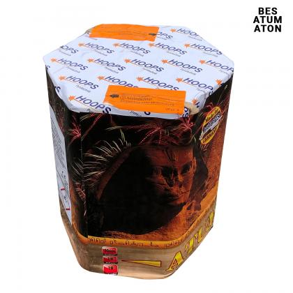 Hoops Pyrotechnik Feuerwerksbatterie ATUM 19 Schuss Kal. 30mm 1.3G