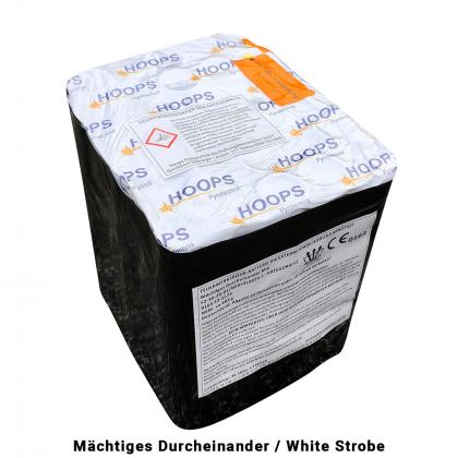 Hoops Pyrotechnik Feuerwerksbatterie Mächtiges Durcheinander 24 Schuss Kal. 30mm