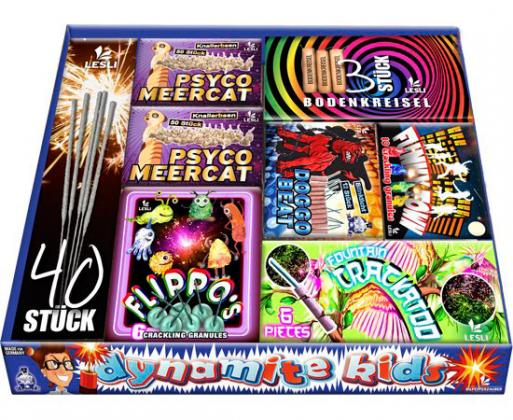 Lesli Dynamite Kids 186 teilig Jugendsortiment in Box F1