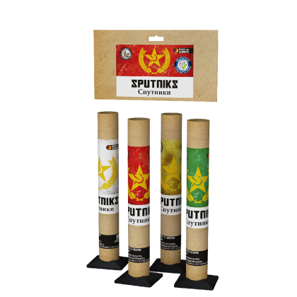 Lesli Sputniks 4er Set Single Shots Bombenrohre