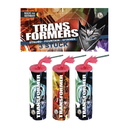 Lesli Transformers 3er Packung Blitzlicht Wirbel