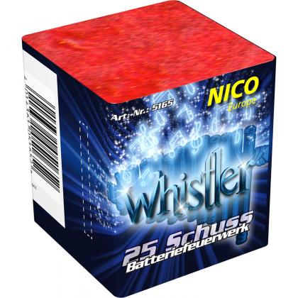 Nico Whistler Pfeifbatterie Feuerwerksbatterie 25 Schuss