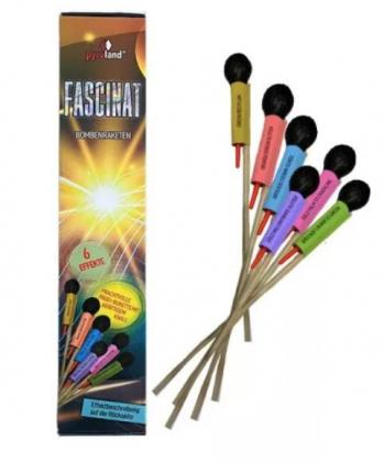 Pyroland Fascinat Premium Bomben Raketenset 6 Stück