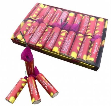 Pyrotrade Color Thunder Schwarzpulver-Knaller Böller 20 Stück Packung