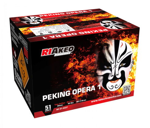Riakeo Peking Opera 1 51 Schuss ca. 1000g Verbundfeuerwerk