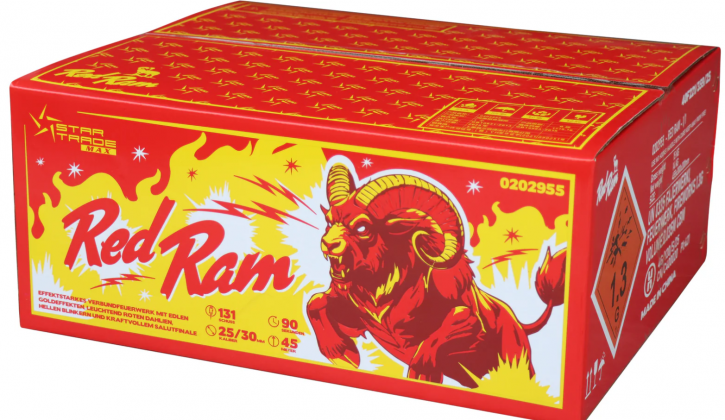 Startrade Red Ram 131 Schuss 1718g Verbundfeuerwerk 1.3G