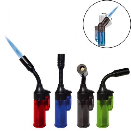 Sturmfeuerzeug Jet-Flame Gasbrenner Qualitäts-Feuerzeug 360° Flexi X8