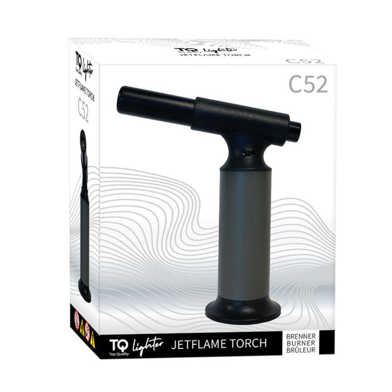 TQ JET Feuerzeug C52 Jet-Flame Gasbrenner Qualitäts-Sturmfeuerzeug