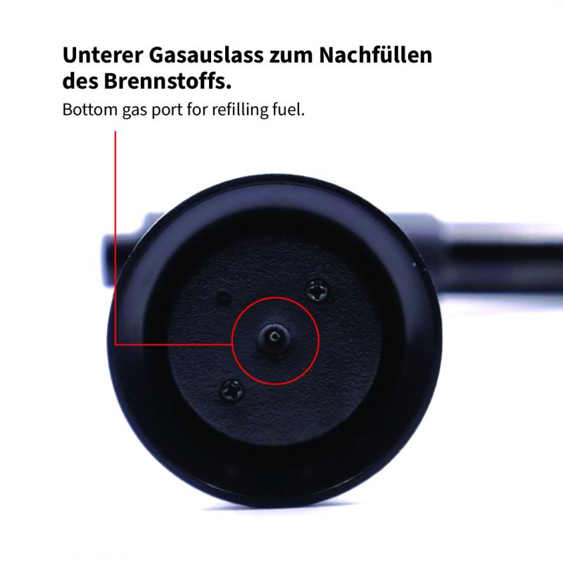 TQ JET Feuerzeug C52 Jet-Flame Gasbrenner Qualitäts-Sturmfeuerzeug