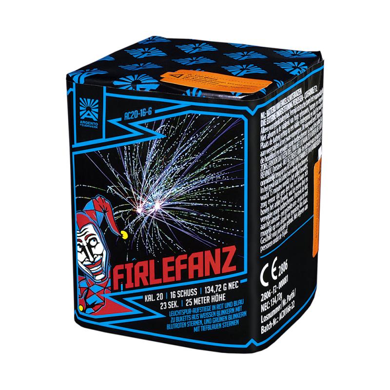 Funke Argento Firlefanz Feuerwerksbatterie 16 Schuss