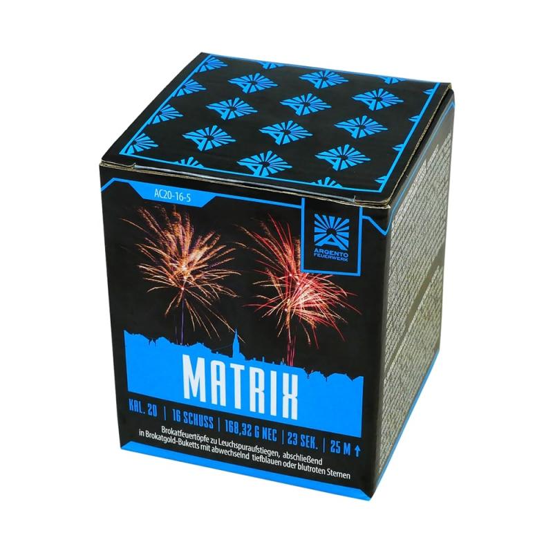 Funke Argento Matrix Feuerwerksbatterie 10 Schuss 20mm