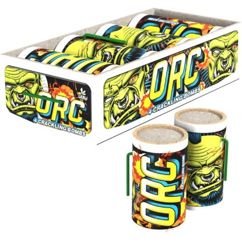 Lesli Orc Crackling Fontäne 4er Pack