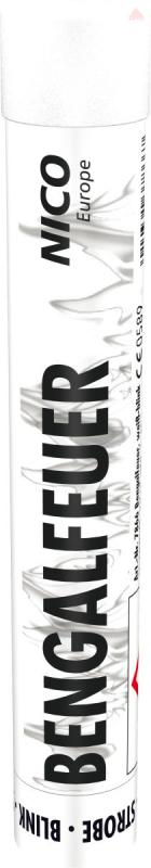 Nico Bengalfeuer Weiß blinkend 40 Sek Bengalo Kat F1