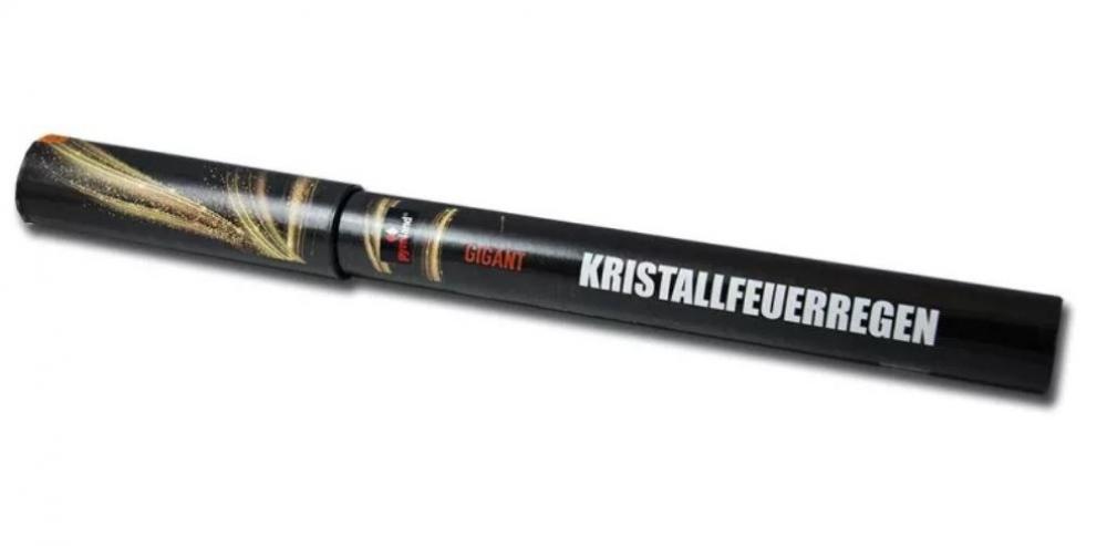 pyroland Kristallfeuerregen Gigant Handfontäne, gold 45 Sek.T1