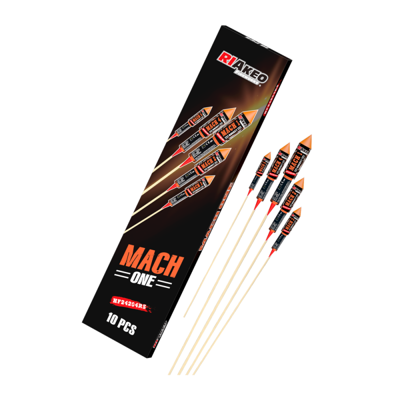 Riakeo Mach One Raketen 10 Stück